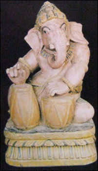 Wooden Ganesh Musical (Style-245)