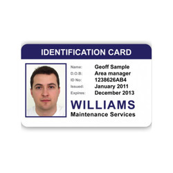 Plastic Identity Card By Impressions Id