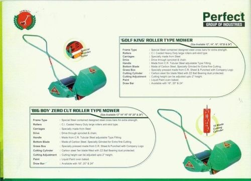 Precision Engineered Manual Lawn Mowers