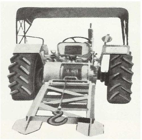 Tractor Mounted Uprooting Winch