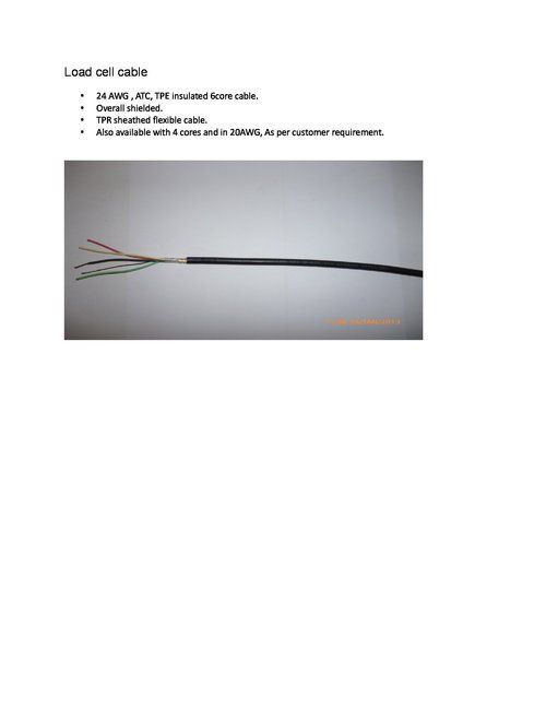 Load Cell Cable