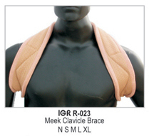 Meek Clavicle Brace - Adjustable Hook and Loop Fastening | High-Quality Support for Optimal Comfort