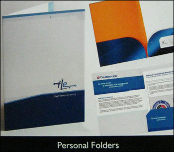 Personal Folders Variable Data Printing Services