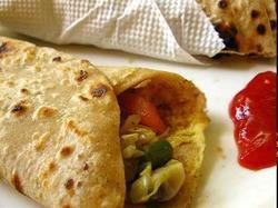 Vegetable Kathi Roll