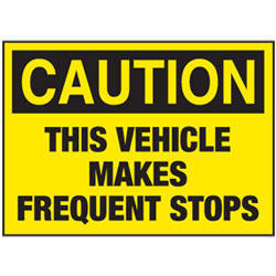 Vehicles Safety Sign