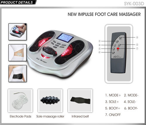 New impulse foot care massager