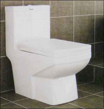 Shell One Piece Toilet (S-Trap)