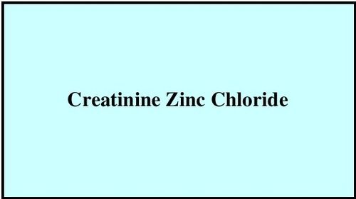 Creatinine Zinc Chloride