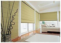 Designer Roman Blinds - Various Sizes , Elegant Color Combinations and Easy Installation