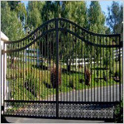 Black Designer Gate