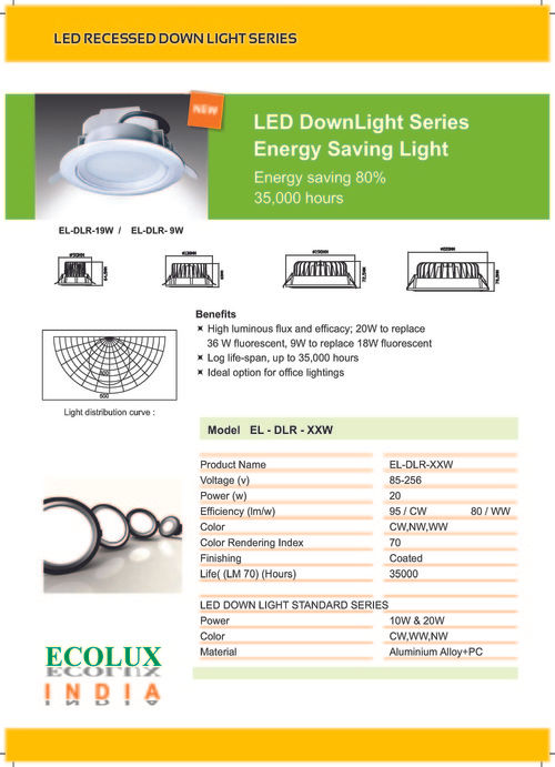 Led Recessed Down Light