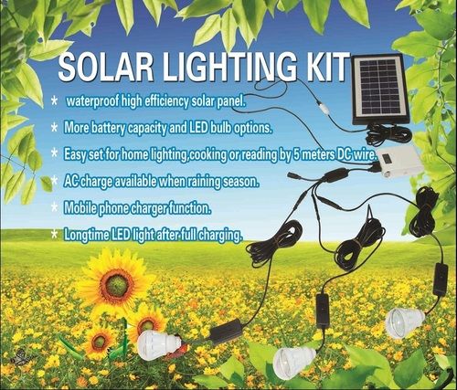 Solar Lighting Kit For Home Reading