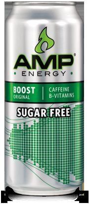 AMP Energy Boost Original Sugar Free 16oz 16pk