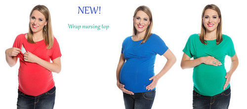 Wrap Nursing Top