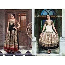 Embroidered Anarkali Suit