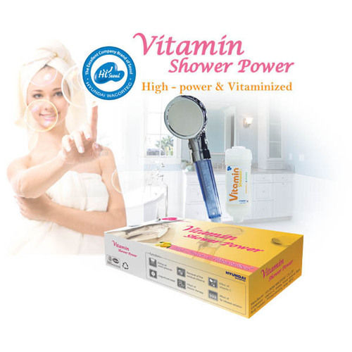 High-Powered Shower Head With Vitamin Shower Filter