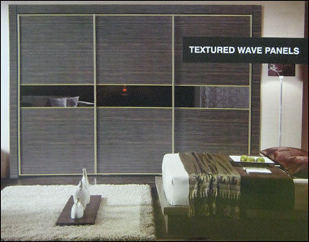 Designer Textured Wave Panels