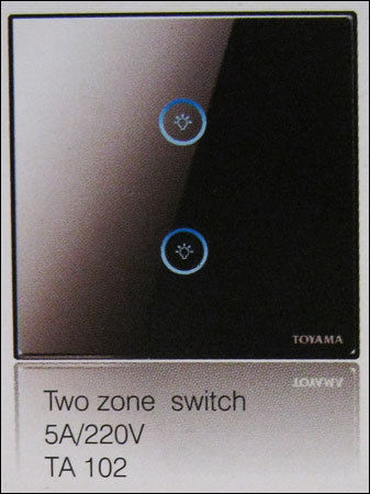 Touch Two Zone Switch 5a/220v (Ta 102)