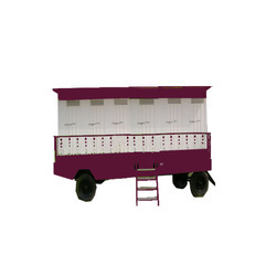 12 Seater Mobile Toilet Van - Robust Design for Adverse Weather Conditions | Quality Checked by Qualified Inspectors