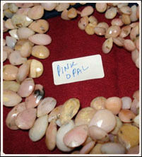 Precious Pink Opal Stones