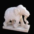 Marble Elephant Idol
