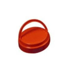 Red And White Plastic Cap With Handle