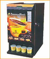 Four Options Beverage Vending Machine