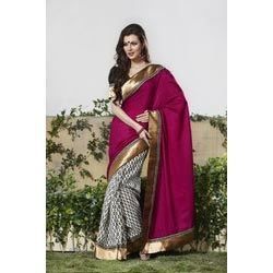 Double Shade Saree