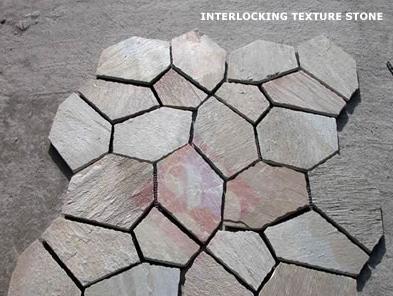 Floor Interlocking Texture Stone