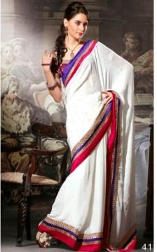 Satin Chiffon Sarees