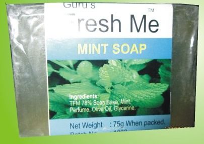 Transparent Mint Soap