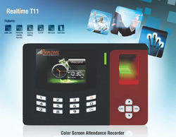 Color Screen Attendance Recorder