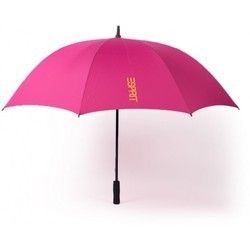 Pink Holiday Golf Umbrella