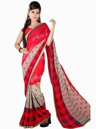 Designer Chiffon Printed Sarees