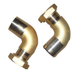 Durable Brass Elbow and Nut