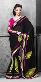 Formal Black Sarees