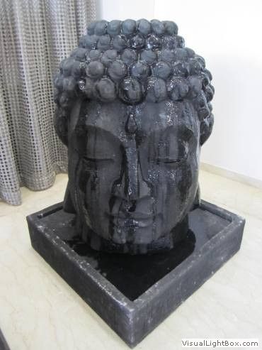 Multi Color Stone Buddha Statue