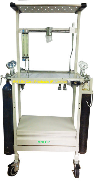 Powder Coated Anesthesia Machine