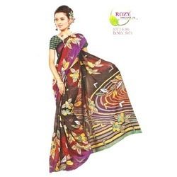 Ladies Party Wear Saree in Surat at best price by Rozy Sarees Pvt