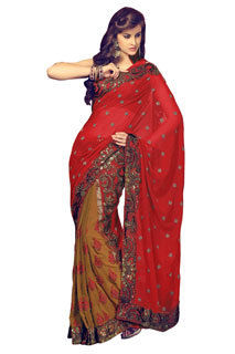 embroidered sarees