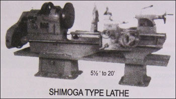 Shimoga Type Lathe Machine