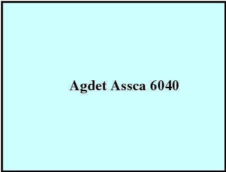 Agdet Asca 6040