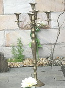Brass Candlestick By Thai Handicraft Decor