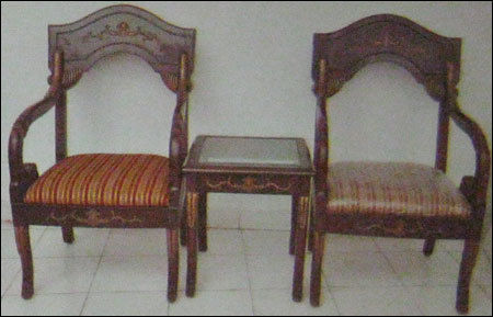 wooden chairs