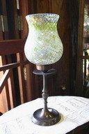 mosaic glass lamp