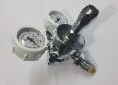 Twin Gauge Oxygen Gas Regulators