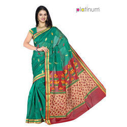 Designer Silk Cotton Saree