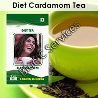 Diet Cardamom Tea Premix - Energy 71.26 k.cal, Protein 0.972 gm | Sugar-Free, High Energy Value, Quick Preparation Just Add Hot Water