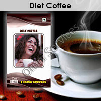 Transparent And Pink Diet Coffee Premix