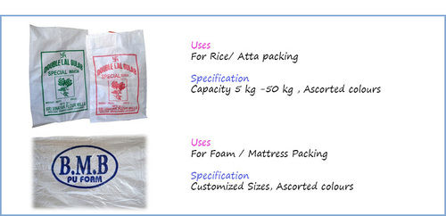 Unlaminated PP Woven Bags